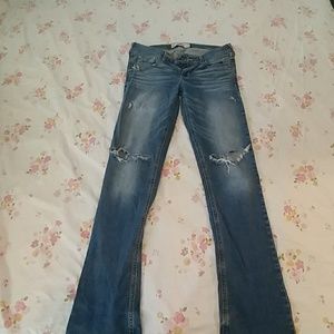 Hollister distressed jeans